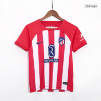 Kids Atletico Madrid Home Kit Jersey+Short 2023/24