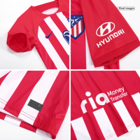 Kids Atletico Madrid Home Kit Jersey+Short 2023/24