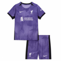 Kids Liverpool Third Jersey Kit 2023/24