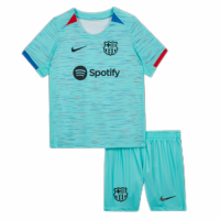 Kids Barcelona Third Jersey Kit 2023/24