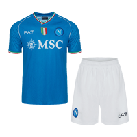 Napoli Home Kit(Jersey+Shorts) 2023/24