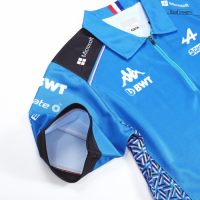 BWT Alpine F1 Team Polo Shirt Blue 2023