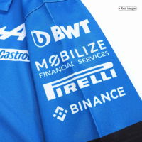 BWT Alpine F1 Team Polo Shirt Blue 2023