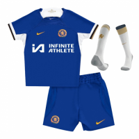 Kids Chelsea Home Whole Kit(Jersey+Shorts+Socks) 2023/24