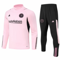 Inter Miami CF Zipper Sweatshirt Kit(Top+Pants) Pink 2023/24