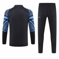 Napoli Zipper Sweatshirt Kit(Top+Pants) Navy 2023/24
