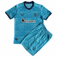 Kids Athletic Club de Bilbao Away Kit Jersey+Shorts 2023/24