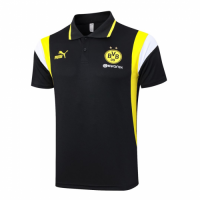 Borussia Dortmund Polo Shirt Black 2023/24