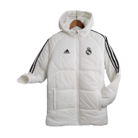 Real Madrid Training Cotton Jacket White 2023