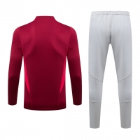 Arsenal Zipper Sweatshirt Kit(Top+Pants) Red 2023/24