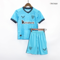 Kids Athletic Club de Bilbao Away Kit Jersey+Shorts 2023/24
