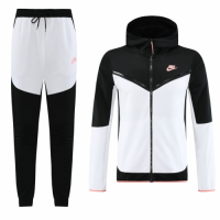 Customize Hoodie Training Kit (Jacket+Pants) Black&White