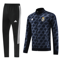 Real Madrid Training Kit (Jacket+Pants) Black 2023/24