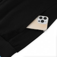 Napoli Hoodie Training Kit (Jacket+Pants) Black 2023/24