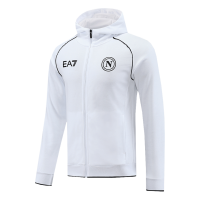 Napoli Hoodie Training Kit (Jacket+Pants) White 2023/24