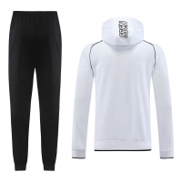 Napoli Hoodie Training Kit (Jacket+Pants) White 2023/24