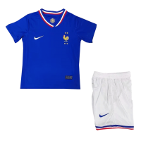 Kids France Home Kit Euro 2024