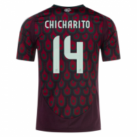 Chicharito #14 Mexico Home Jersey Copa America 2024