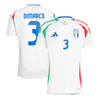 [Super Replica] DIMARCO #3 Italy Away Jersey Euro 2024