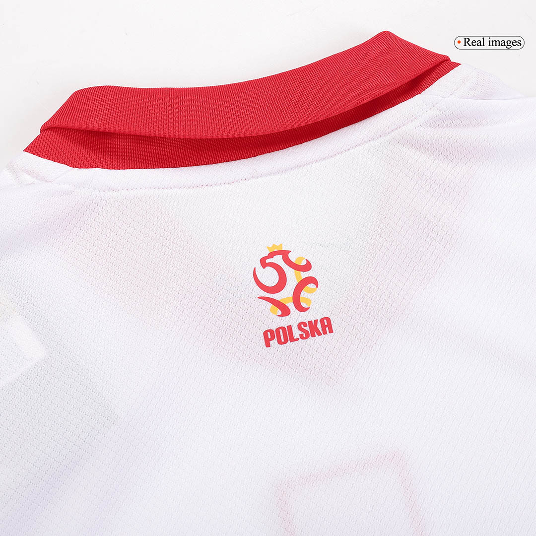 Kids Poland Home Jersey Kit Euro 2024