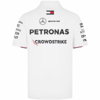 Mercedes AMG Petronas F1 Team Polo - White 2024