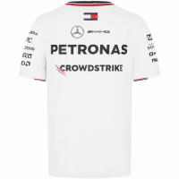 [Supper Replica] Mercedes AMG Petronas F1 Team Driver T-Shirt - White 2024