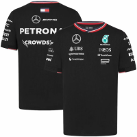 [Super Replica] Mercedes AMG Petronas F1 Team Driver T-Shirt - Black 2024