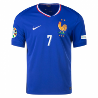 [Super Replica] GRIEZMANN #7 France Home Jersey Euro 2024