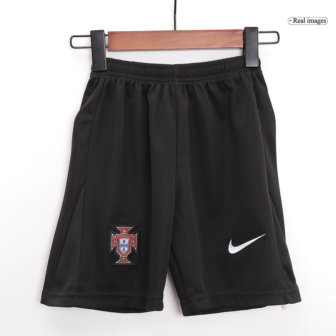 Kids Portugal Away Full Jersey Kit Euro 2024