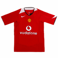 v.Nistelrooy #10 Manchester United Retro Jersey Home 2004/06