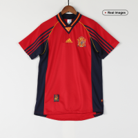 RAÚL #10 Spain Retro Jersey Home World Cup 1998