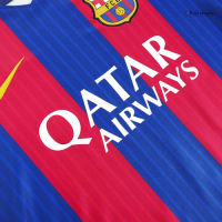 SUÁREZ #9 Barcelona Home Retro Jersey 2016/17