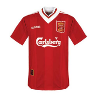 BARNES #10 Liverpool Retro Home Jersey 1995/96