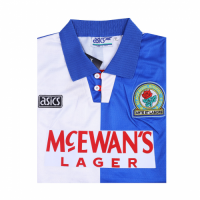SHEARER #9 Blackburn Rovers Retro Jersey Home 1994/95