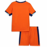 Kids Netherlands Home Jersey Kit Euro 2024