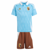 Kids Belgium Away Jersey Kit Euro 2024