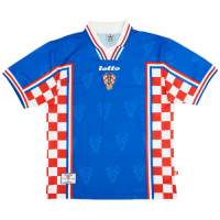 Croatia Retro Jersey Away World Cup 1998