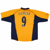 FOWLER #9 Liverpool Retro Jersey Away 2000/01