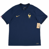 France Home Retro Jersey World Cup 2022