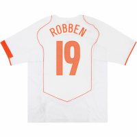 ROBBEN #19 Netherlands Retro Away Jersey EURO 2004