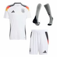 Germany Home Whole Kit(Jersey+Shorts+Socks) Euro 2024