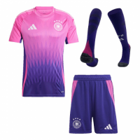 [Super Replica] Germany Away Whole Kit(Jersey+Shorts+Socks) Euro 2024