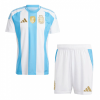 [Super Replica] Argentina Home Whole Kit(Jersey+Shorts+Socks) Copa America 2024
