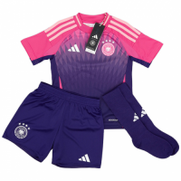 Kids Germany Away Full Jersey Kit Euro 2024