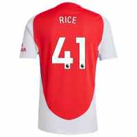 RICE #41 Arsenal Home Match Jersey 2024/25