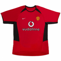Keane #16 Manchester United Retro Jersey Home 2002/04