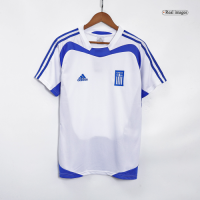 CHARISTEAS #9 Greece Retro Jersey Away Euro Cup 2004