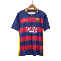 Messi #10 Barcelona Retro Jersey Home 2015/16