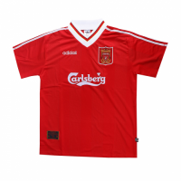COLLYMORE #8 Liverpool Retro Home Jersey 1995/96