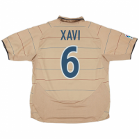 Xavi #6 Retro Barcelona Away Jersey 2003/05